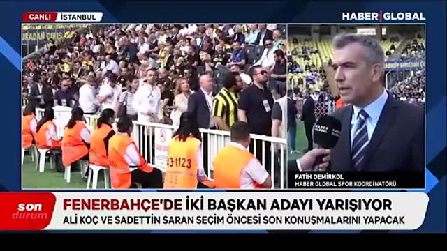 Haber Global ve Kontraspor Fenerbahçe'deki seçimin nabzını Kadıköy'de tutuyor
