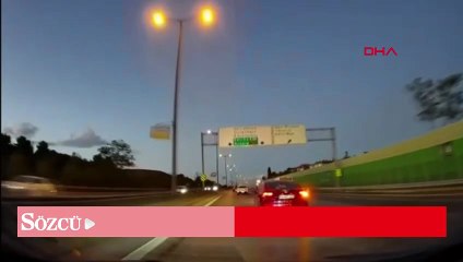 Kartal’da selektör atarak kaza yaptırdı; yoluna devam etti