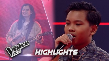 The Voice Kids Philippines: King John Perez, ALL EYES kina Coach Paolo at Miguel! | Highlights