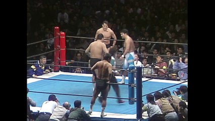 Antonio Inoki & Tadao Yasuda vs. Masahiro Chono & Osamu Kido (3/16/1994)