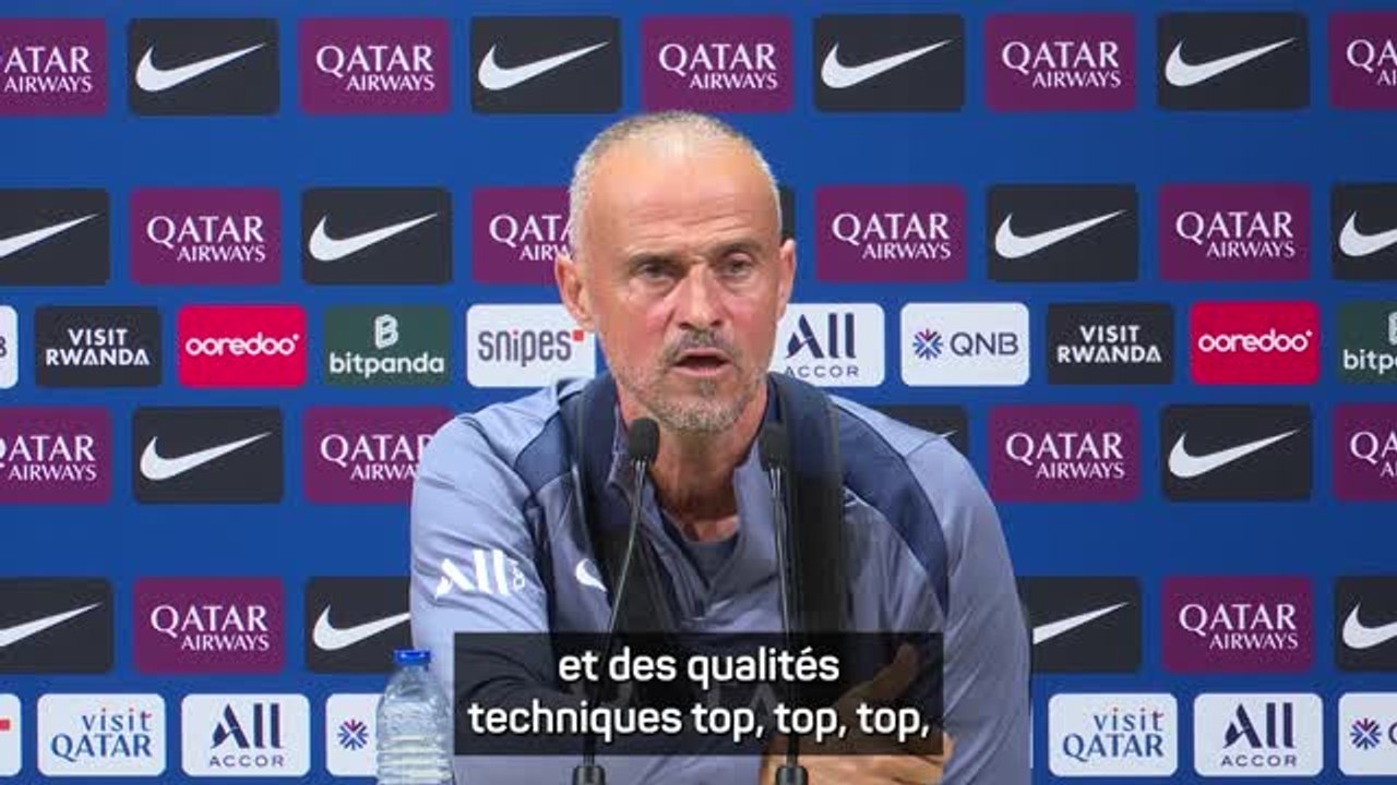 PSG - Luis Enrique : "Nuno Mendes est l’un des joueurs les plus complets que j'ai pu entraîner"