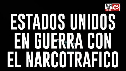 Donald Trump continúa con su polémica guerra contra el narcotráfico