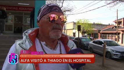 Alfa reveló el duro estado anímico de Thiago Medina antes del accidente en moto