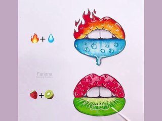 10  EASY ART IDEAS  __ Painting hacks  for BEGINNERS __ easy art tips __ painting techniques