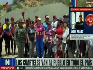 Min. Ángel Prado destacó respuesta de todos los sectores al llamado en defensa de la patria
