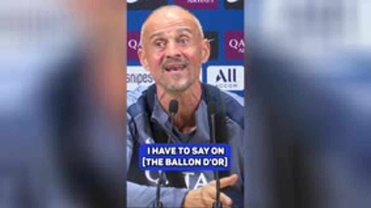 Enrique SINGS Dembele's praises