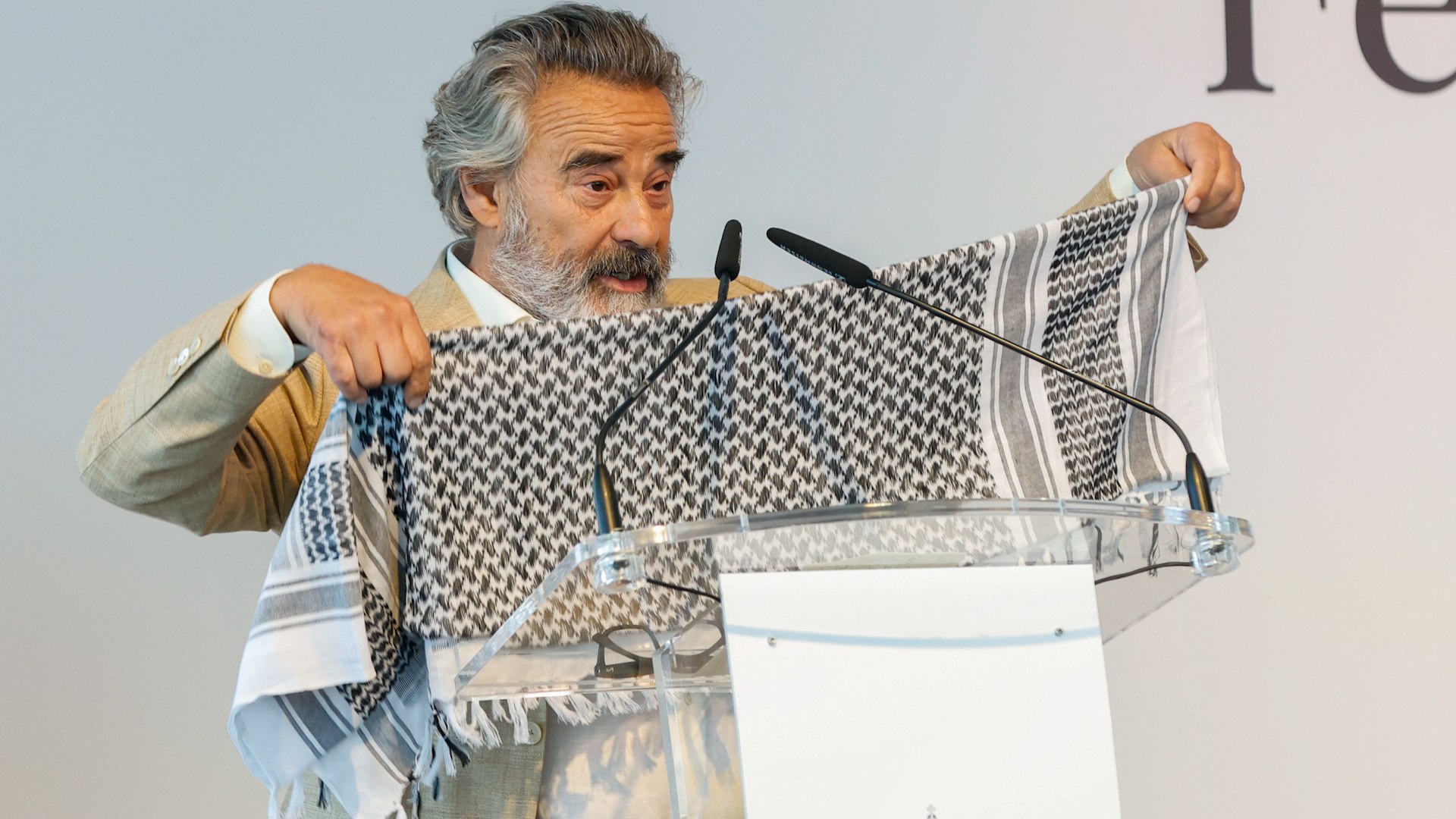 Eduard Fernández denuncia la "barbaridad de lo que ocurre en Gaza, se llame como se llame"