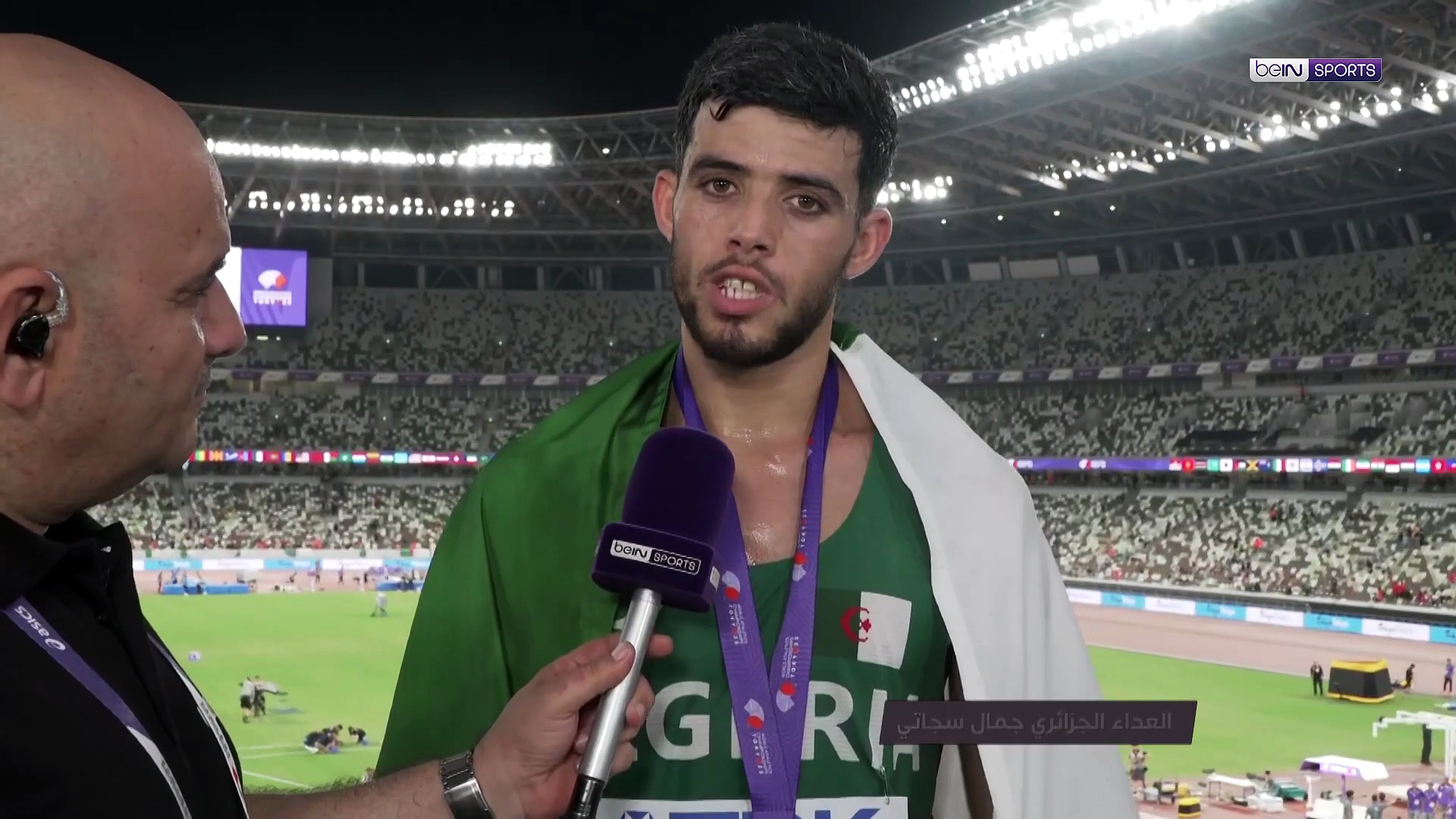 العداء الجزائري جمال سجاتي في حديث خاص لـbeIN SPORTS