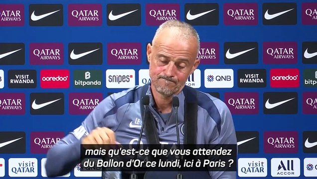 Quand Luis Enrique chante Ousmane Ballon d’Or !