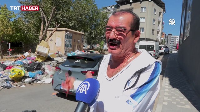 İzmir Buca çöpten geçilmez oldu