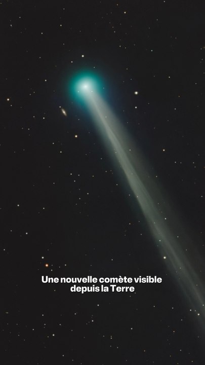 DÉCOUVERTE d’une nouvelle comète visible depuis la Terre !