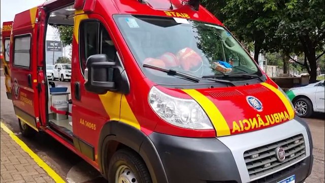 Ciclista sofre fratura exposta ao cair de bicicleta na trincheira do Pioneiros Catarinenses, na BR-277 em Cascavel