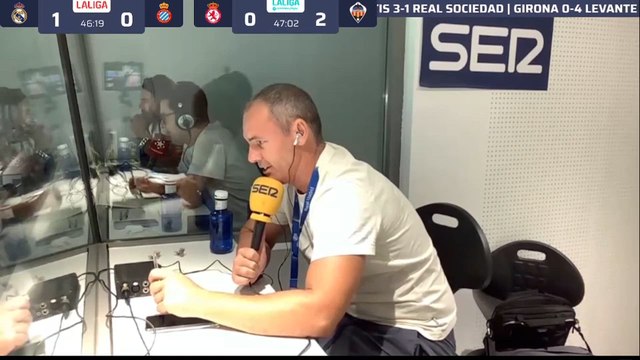 Golazo de Kylian Mbappé: Real Madrid 2 - Espanyol 0 | Audio Carrusel