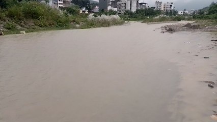 Before and after view of Rispana River | recent cloudburst and flash flood in Dehradun