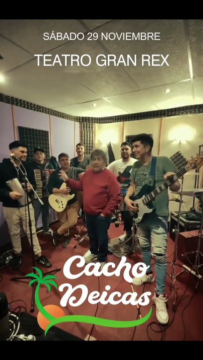 Cacho Deicas regresa a los escenarios: Anuncia show en el Gran Rex con nueva banda
