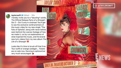 Taylor Swift’s Life of a Showgirl Coming to Theaters for Release Party _ E! News