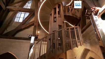 برج‌های کلیسای نوتردام پس از ۶ سال بازگشایی شدند