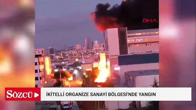 Başakşehir İkitelli Organize Sanayi Bölgesi'nde yangın