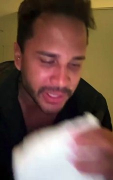 VÍDEO: Após Carlinhos Maia ser visto com novo affair, Lucas Guimarães aparece aos prantos