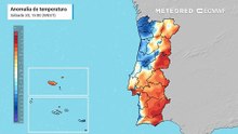 Tempo em Portugal ainda vai arrefecer mais este domingo, dia 21