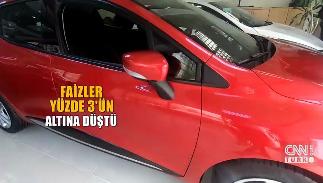 Araba alacaklara faiz müjdesi! Taşıt kredisi yüzde 3'ün altına indi