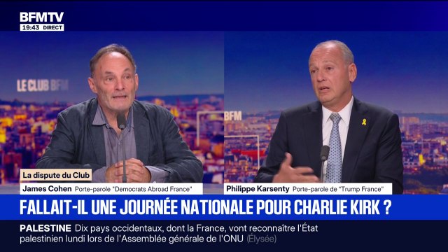 Hommage national pour Charlie Kirk: pour Philippe Karsenty, porte-parole du comité Trump France , Charlie Kirk était un homme de dialogue