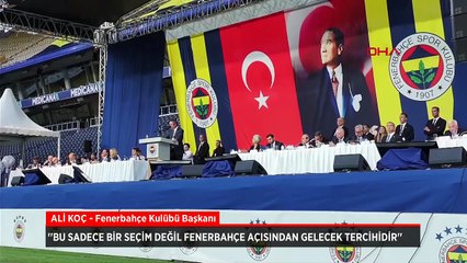 Ali Koç: Bu sadece bir seçim değil Fenerbahçe açısından gelecek tercihidir