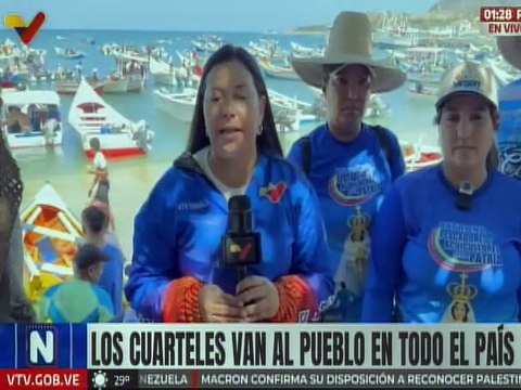 Nueva Esparta I Pescadores del mcpio. Marcano se preparan para realizar marcha marítima por la paz