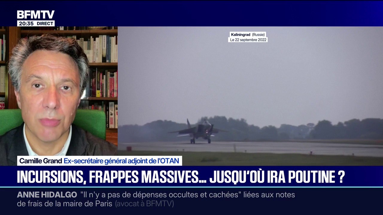 Avions russes en Estonie: pour Camille Grand, ex-secrétaire général adjoint de l'OTAN, "ce geste est clairement intentionnel"