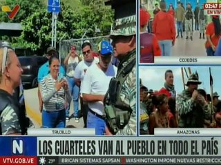 Trujillo I FANB se trasladó hasta las unidades comunales para impartir adiestramiento militar