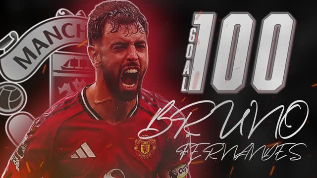 Bruno Fernandes: 100 goals for Manchester United