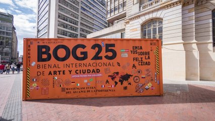 Inició el Bienal Internacional de Arte y Ciudad de Bogotá 2025