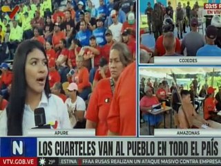 Apure I Más de 42 circuitos comunales participan en la formación militar para defender a Venezuela