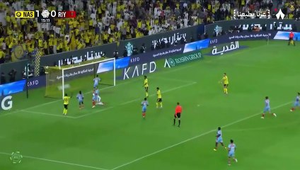 ملخص مباراة _ النصر و الــرياض 5  - 1 اليوم _ اهداف مباراة النصر والرياض _ ملخص النصر