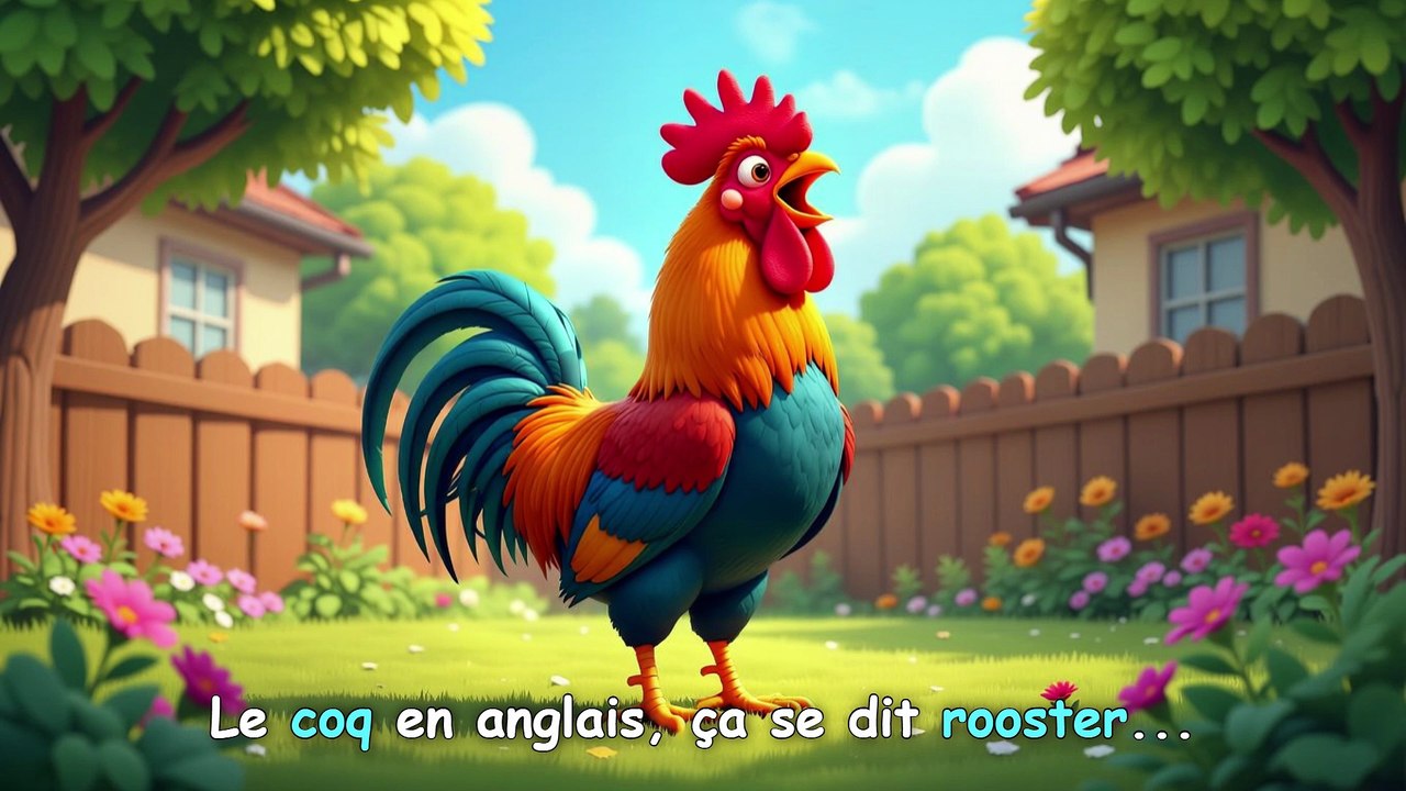 Les animaux de la basse-cour en anglais ‐