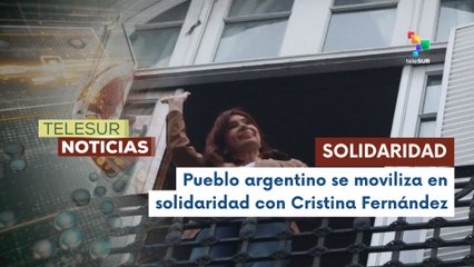 Ciudadanos en vigilia por los 100 días de prisión de Cristina Fernández