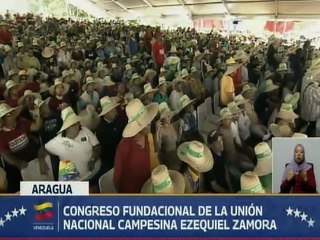 Pdte. Maduro: Nace la Unión Campesina Ezequiel Zamora y la Escuela de Liderazgo Campesino Productivo