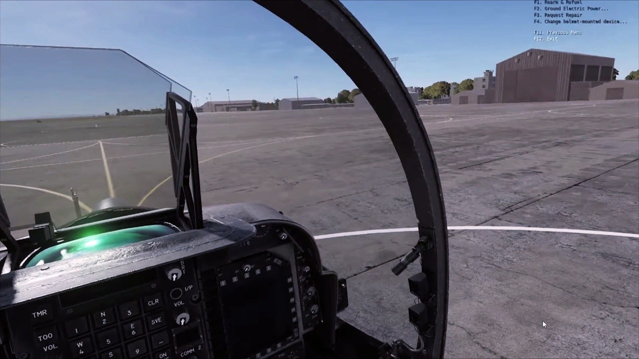 AV 8B Harrier Start up + Vertical Take Off VTO tutorial italiano DCS 🌍