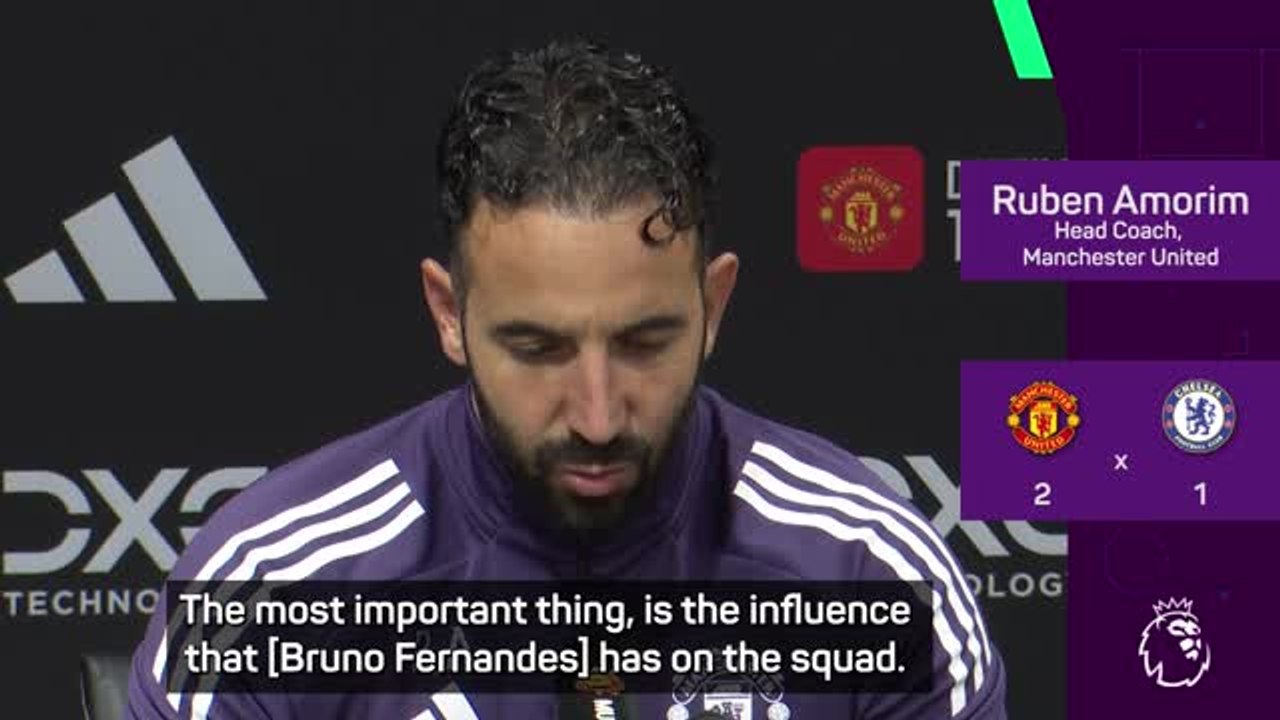 Amorim praises Fernandes after he reaches United milestone