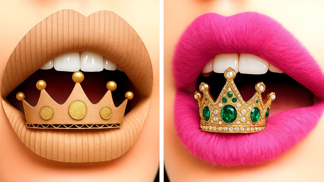 Toi au lycée VS Toi pendant l'enfance ! De PAUVRE à POPULAIRE Relooking