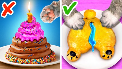 🍬 Sweet Candy Bath Tub DIY 😍 Even Cats Can’t Resist