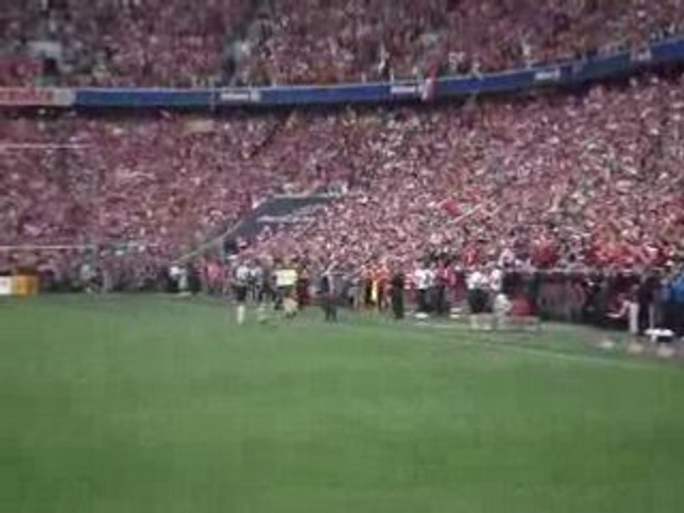 bayern munchen 4 1 berlin 17/05/08 sortie oliver kahn