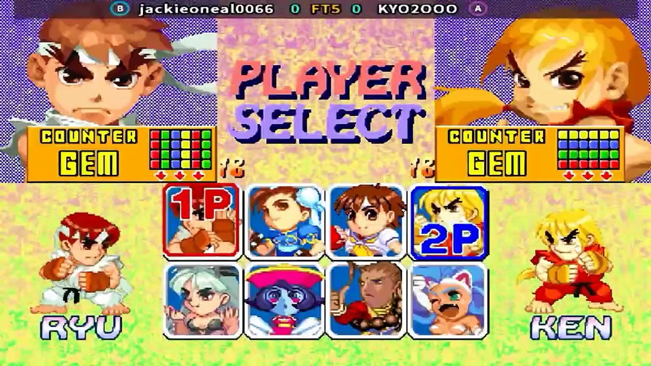 Super Puzzle Fighter II Turbo - jackieoneal0066 vs KYO2OOO FT5