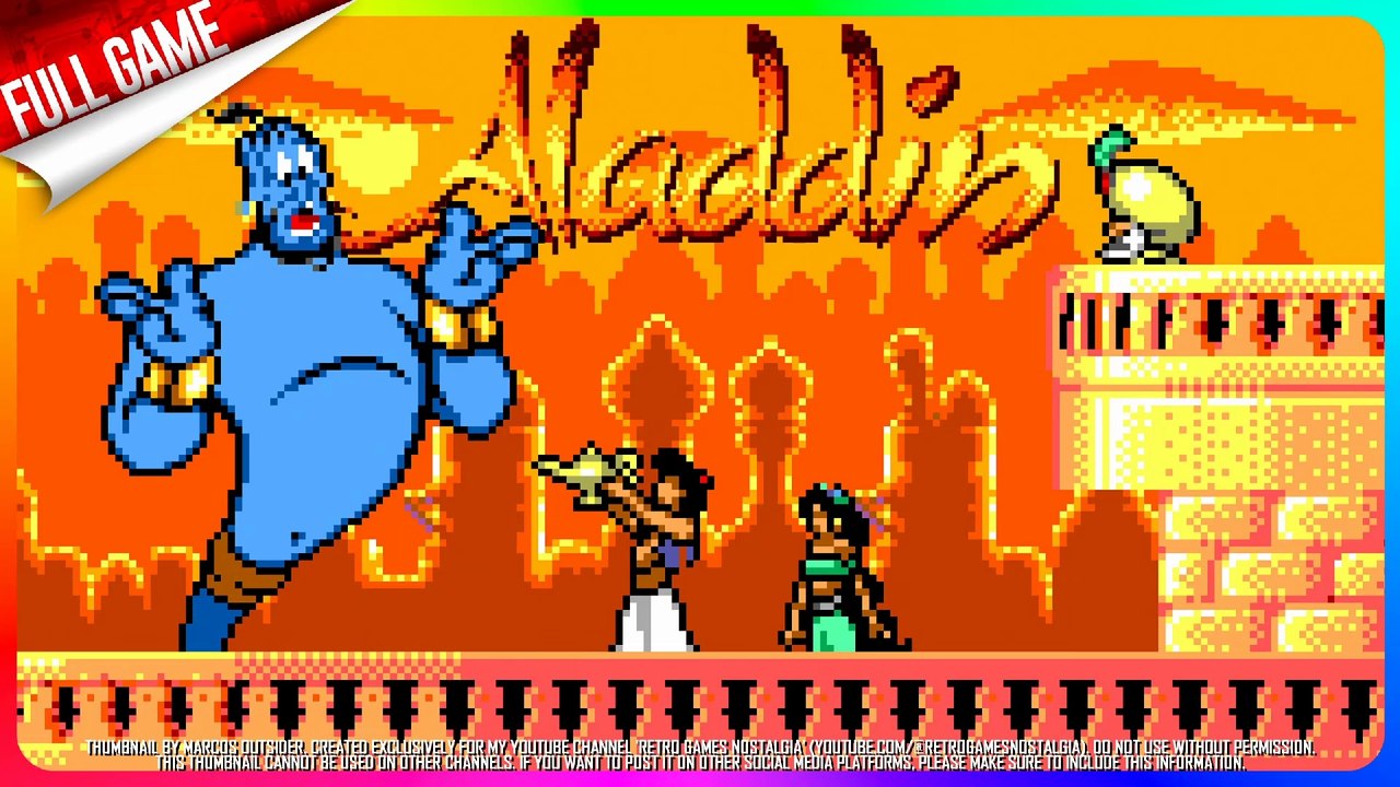Aladdin (Master System - EU/NTSC) Longplay