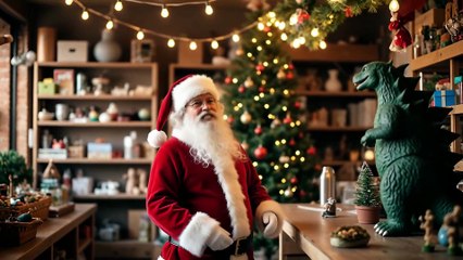 Santa Talks Godzilla Toys 🎅🦖 | Fun Christmas Gift Ideas from Santa’s Workshop TV