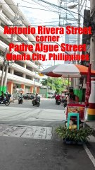 Antonio Rivera corner Padre Algue in Manila City, Philippines