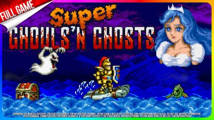 Super Ghouls 'n Ghosts [Slowdown Patch] (SNES - US) Longplay (TRUE ENDING)