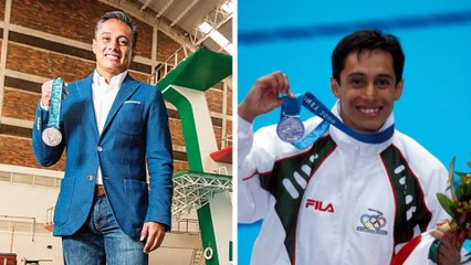 Fernando Platas celebra 25 años de haber ganado la medalla de plata en Sídney 2000 en trampolín de tres metros