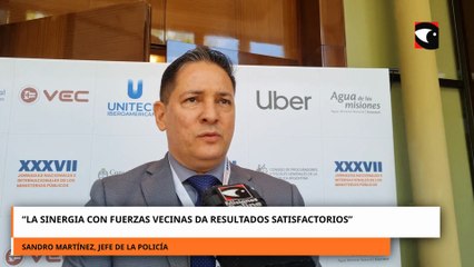 Sandro Martínez, jefe de la Policía, destacó el encuentro nacional de procuradores en Misiones: “La