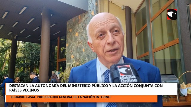 El Procurador general de la Nación, destacó en Misiones la autonomía del Ministerio Público y la
